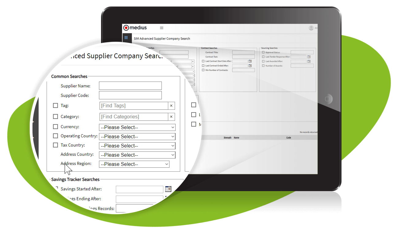 Medius Supplier Information Management