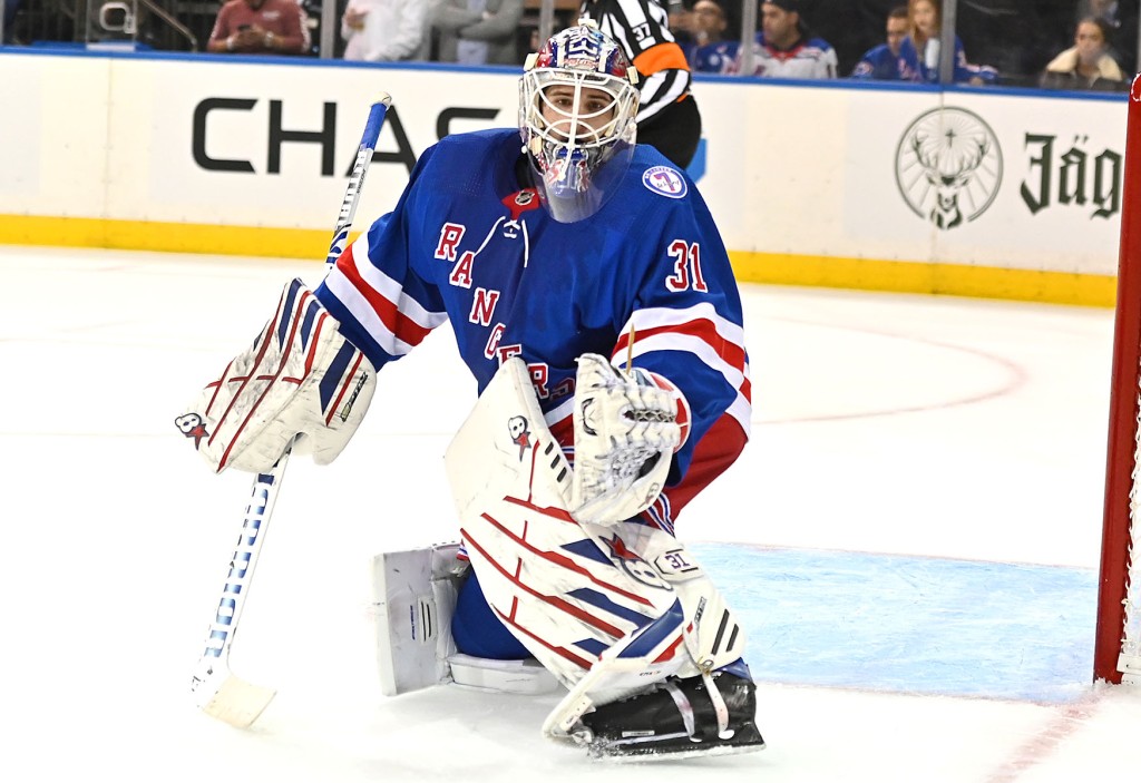 Rangers’ Igor Shesterkin snags third profession shutout