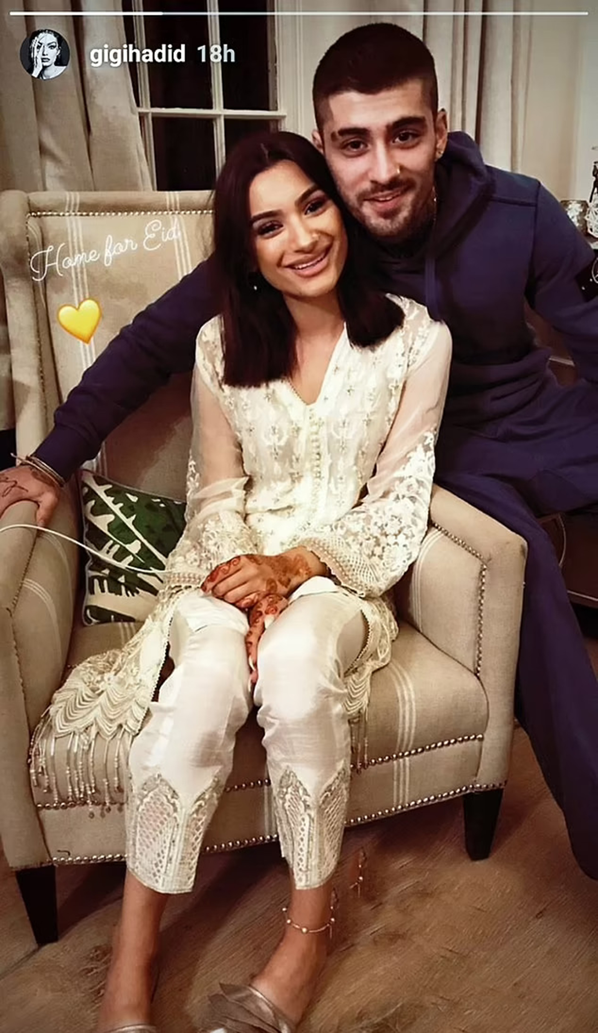 Zayn Malik and his sister Waliyha.
