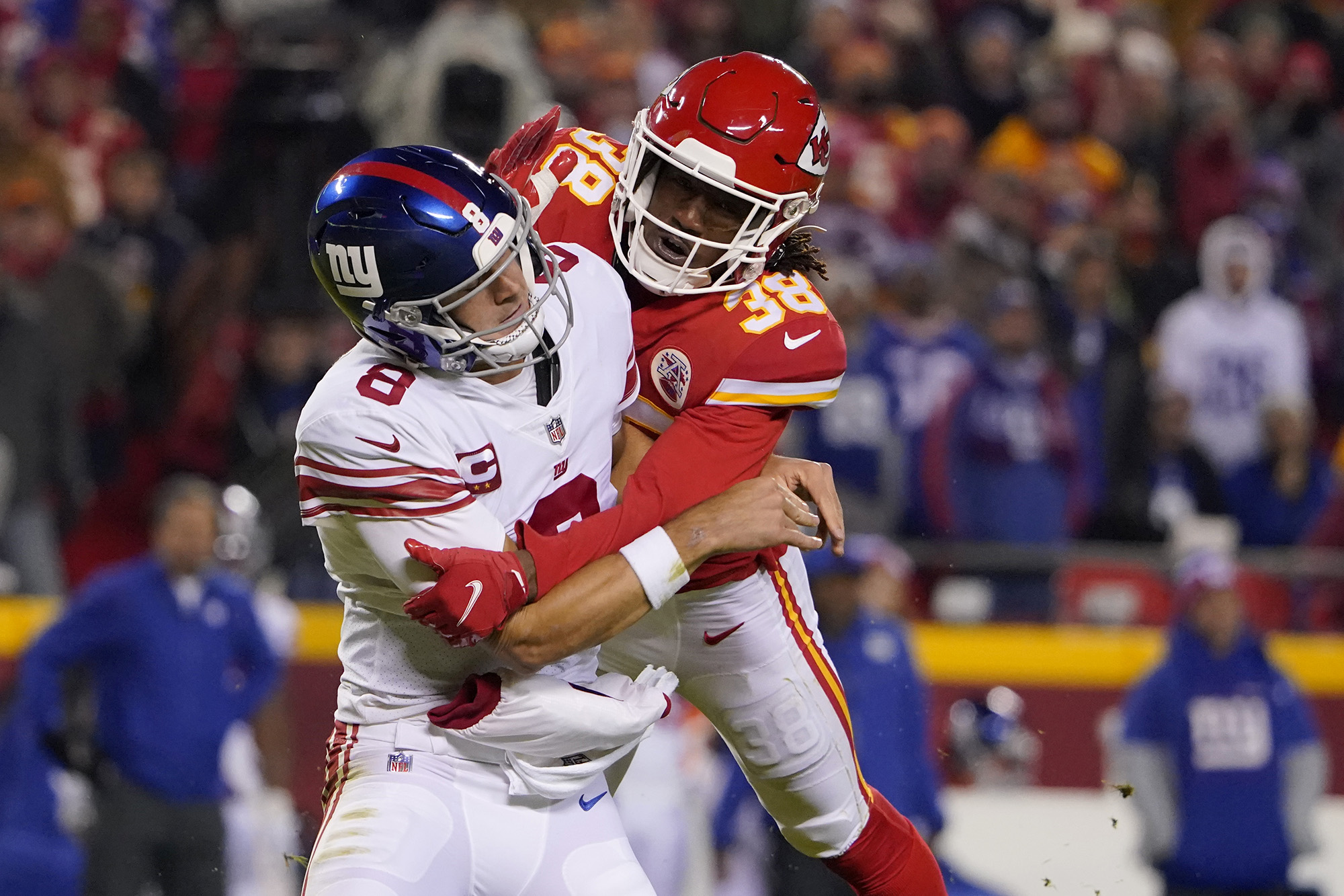 Giants’ upset declare falls short in ‘Monday Night Football’ loss to Chiefs