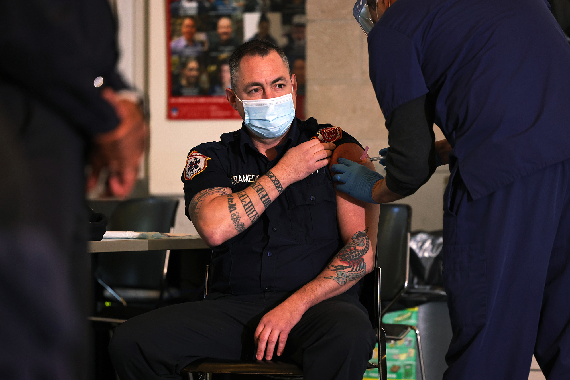 80% of FDNY maintain now obtained COVID-19 vaccines
