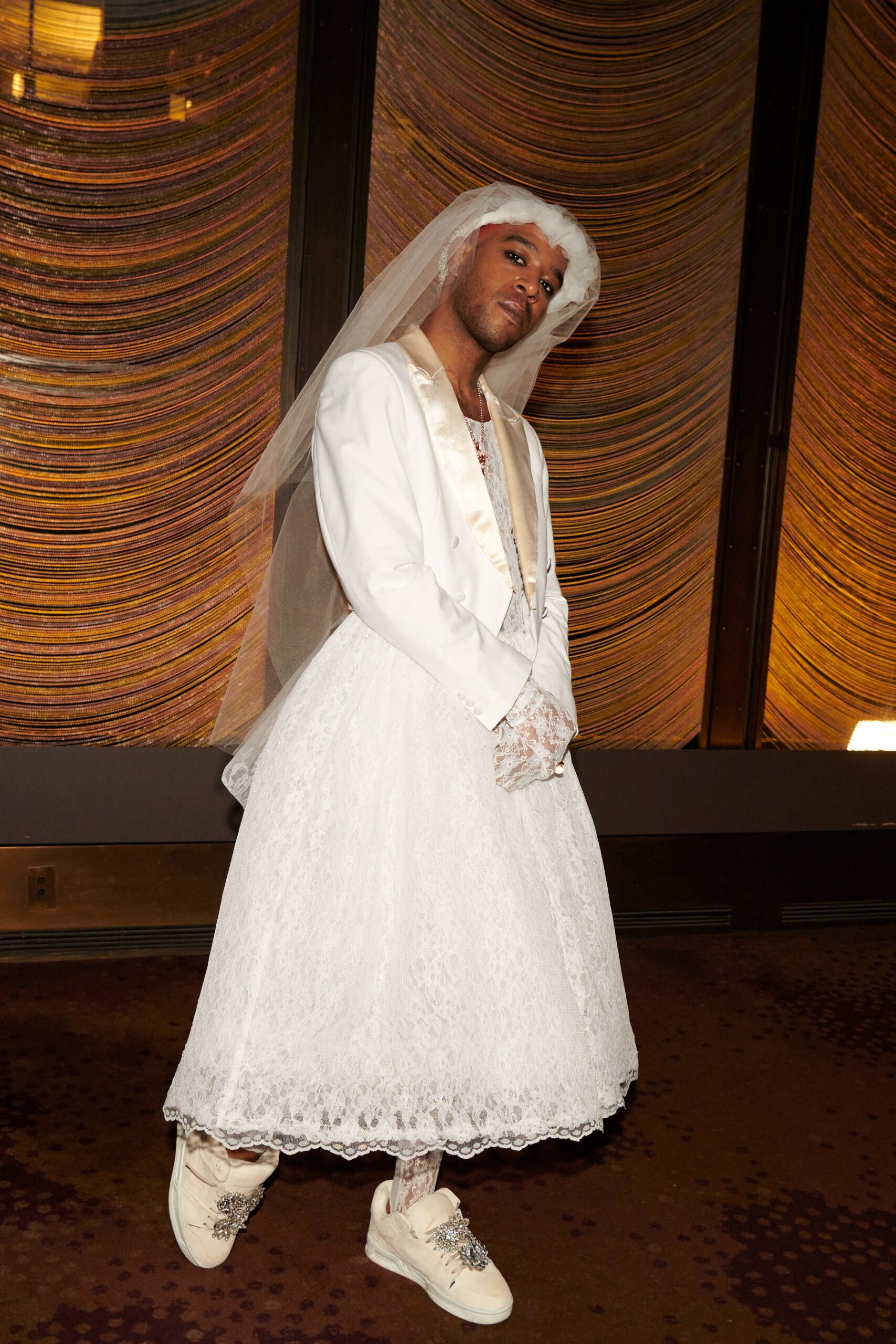 Kid Cudi’s Wedding Gown Used to be the CFDA Awards’ Boldest Search