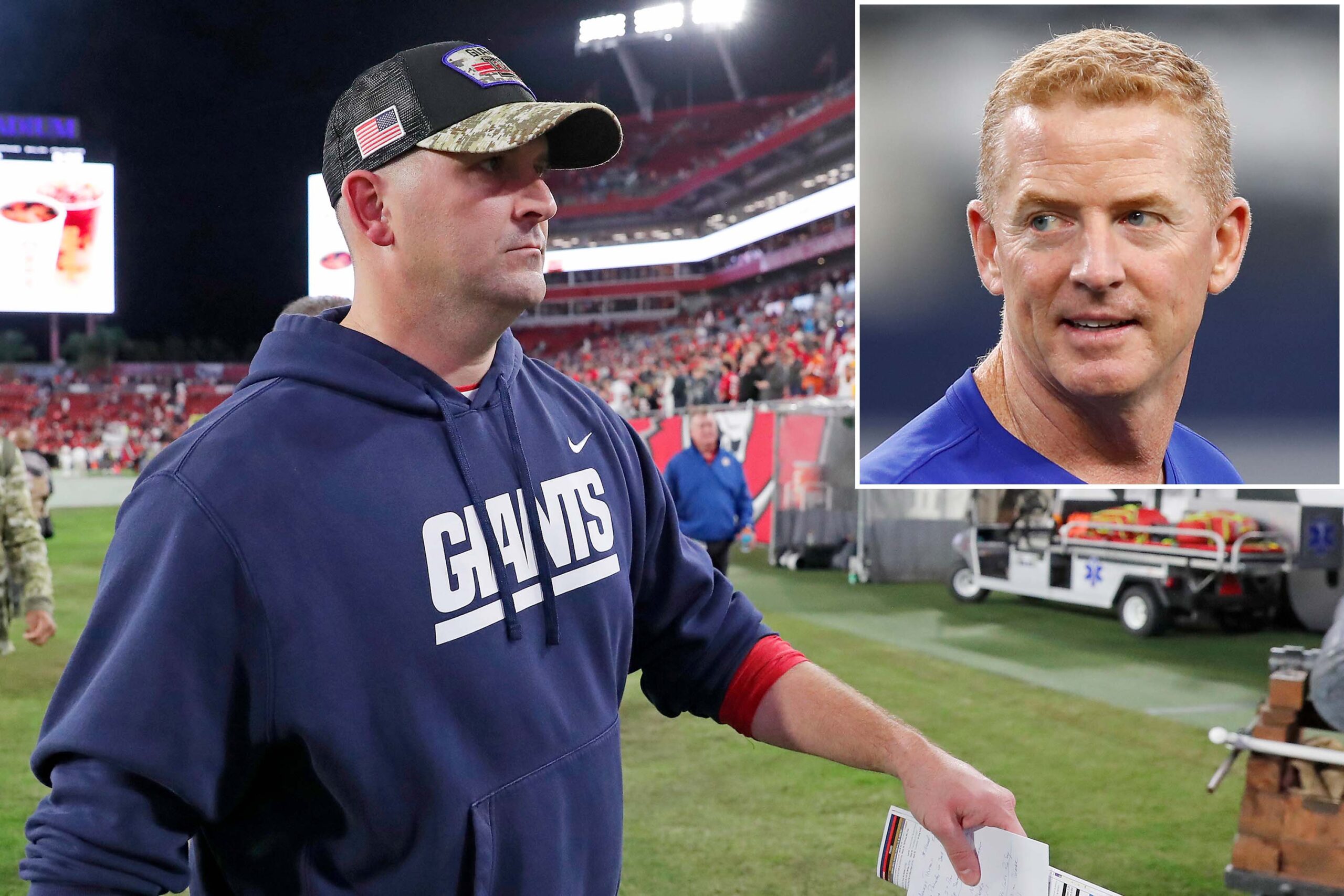 Offended Joe Expend in the demolish had ample of Jason Garrett’s anemic Giants offense