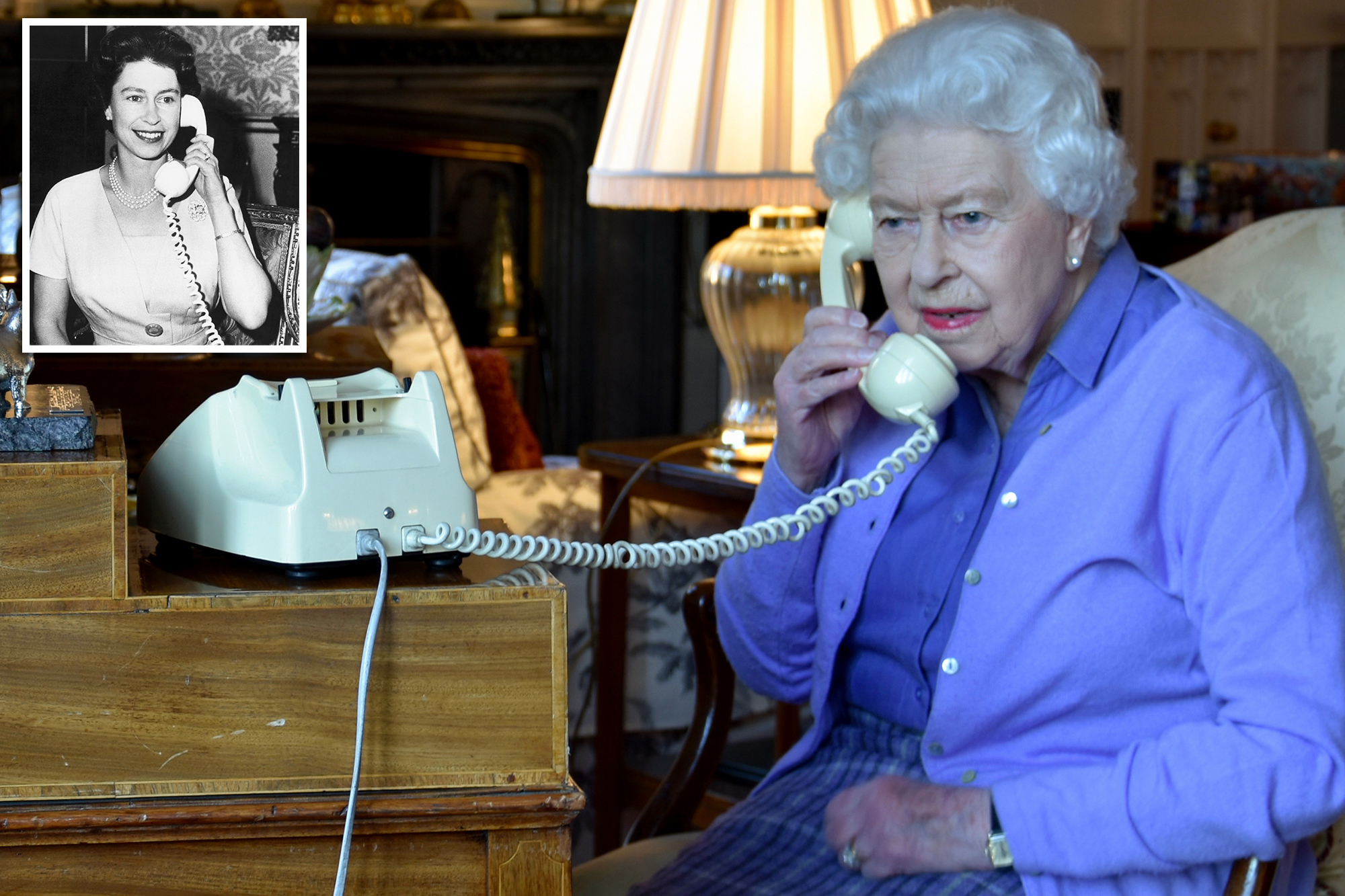 Queen Elizabeth will finest get rid of up the mobile phone for these two of us inside The Agency