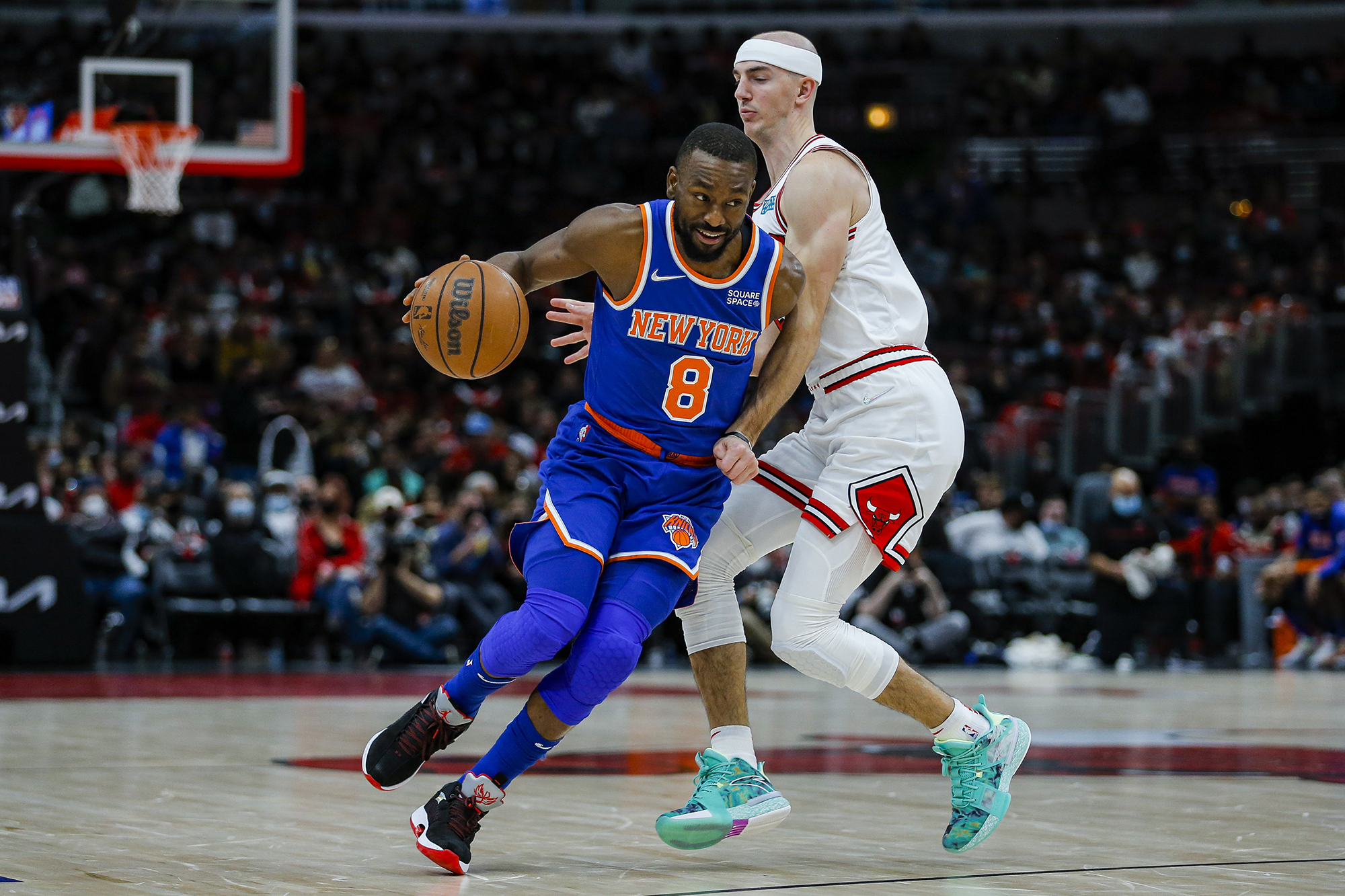 Kemba Walker had just seven points four assists against the Bulls Sunday.
