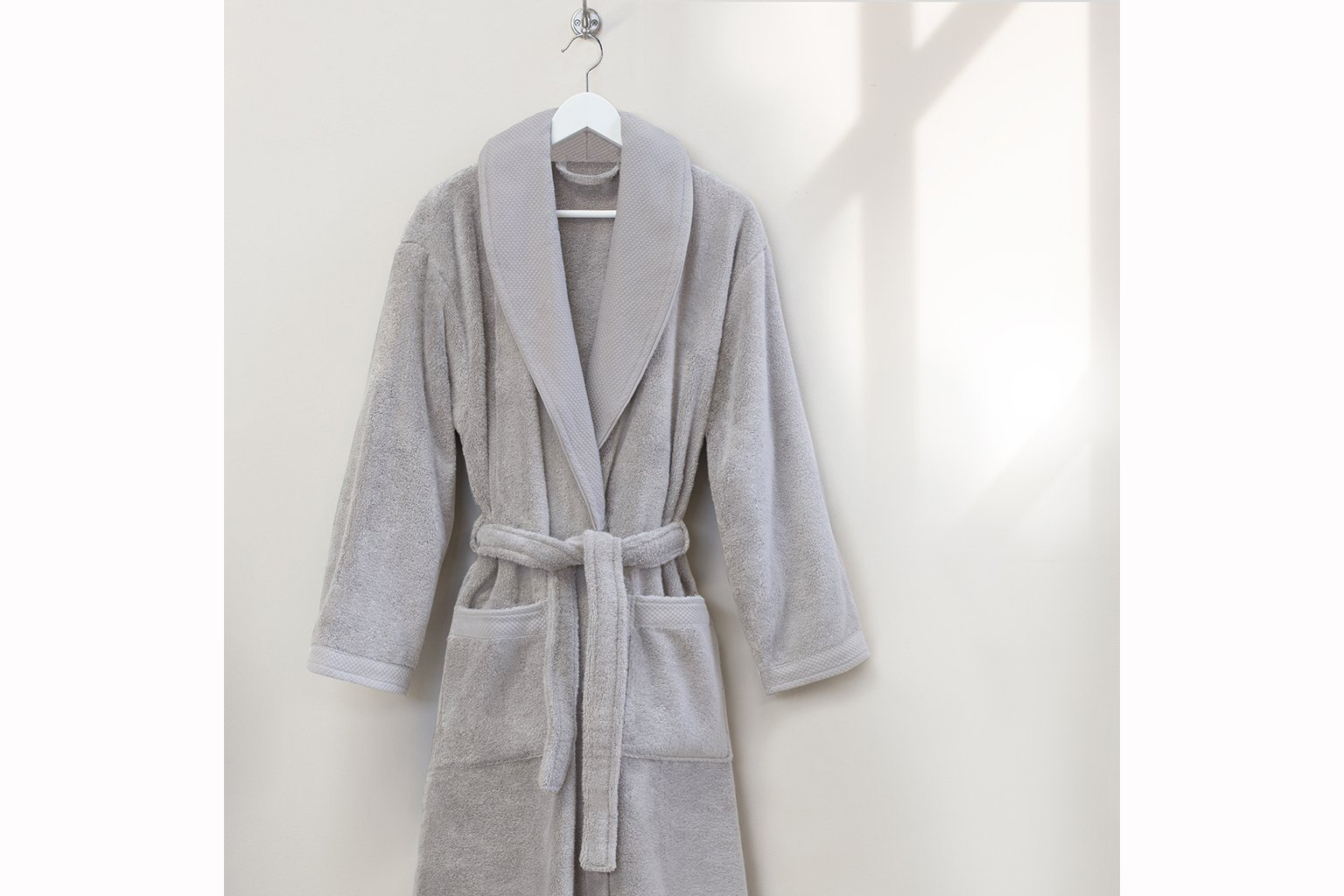 A plus gray robe