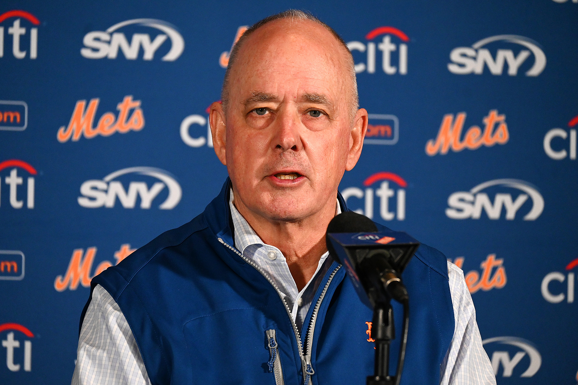 Sandy Alderson's role in the Mets' search for a president of baseball operations is unclear.