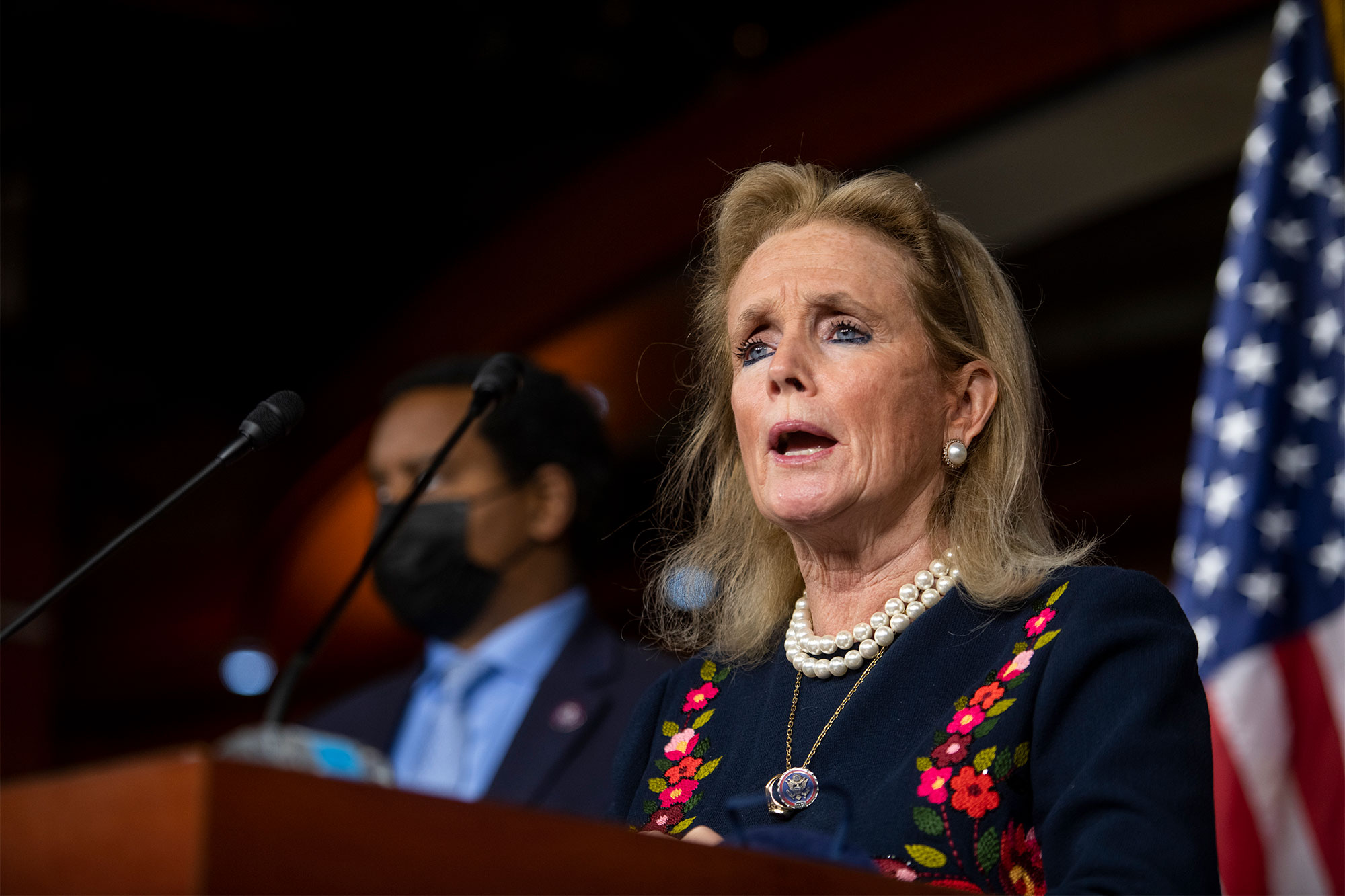 Representative Debbie Dingell said her office was vandalized on Monday.