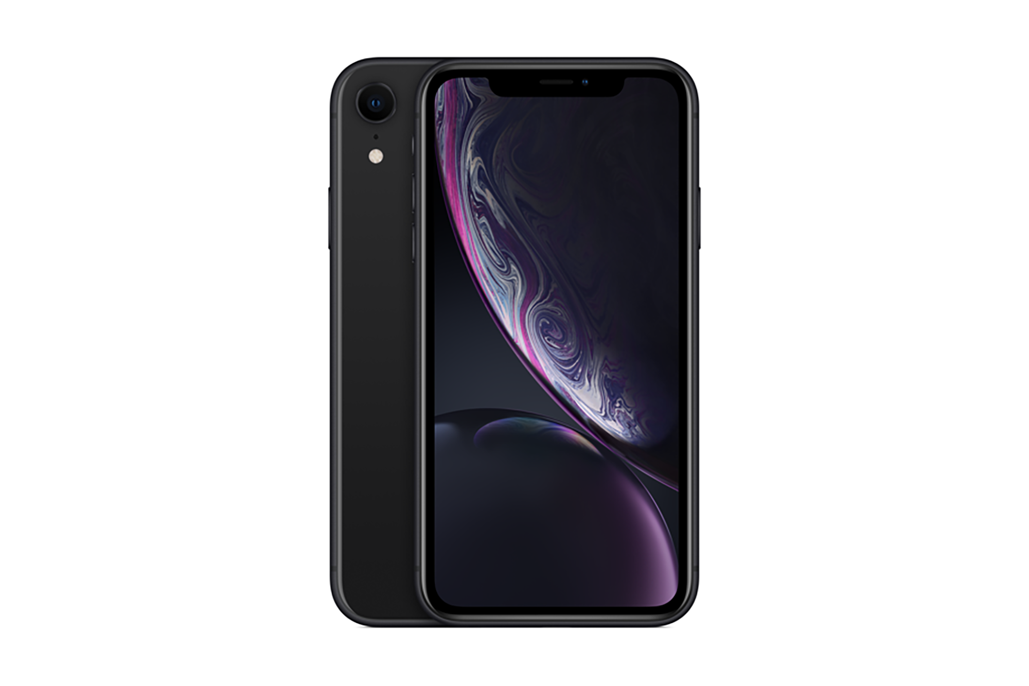 A black iPhone
