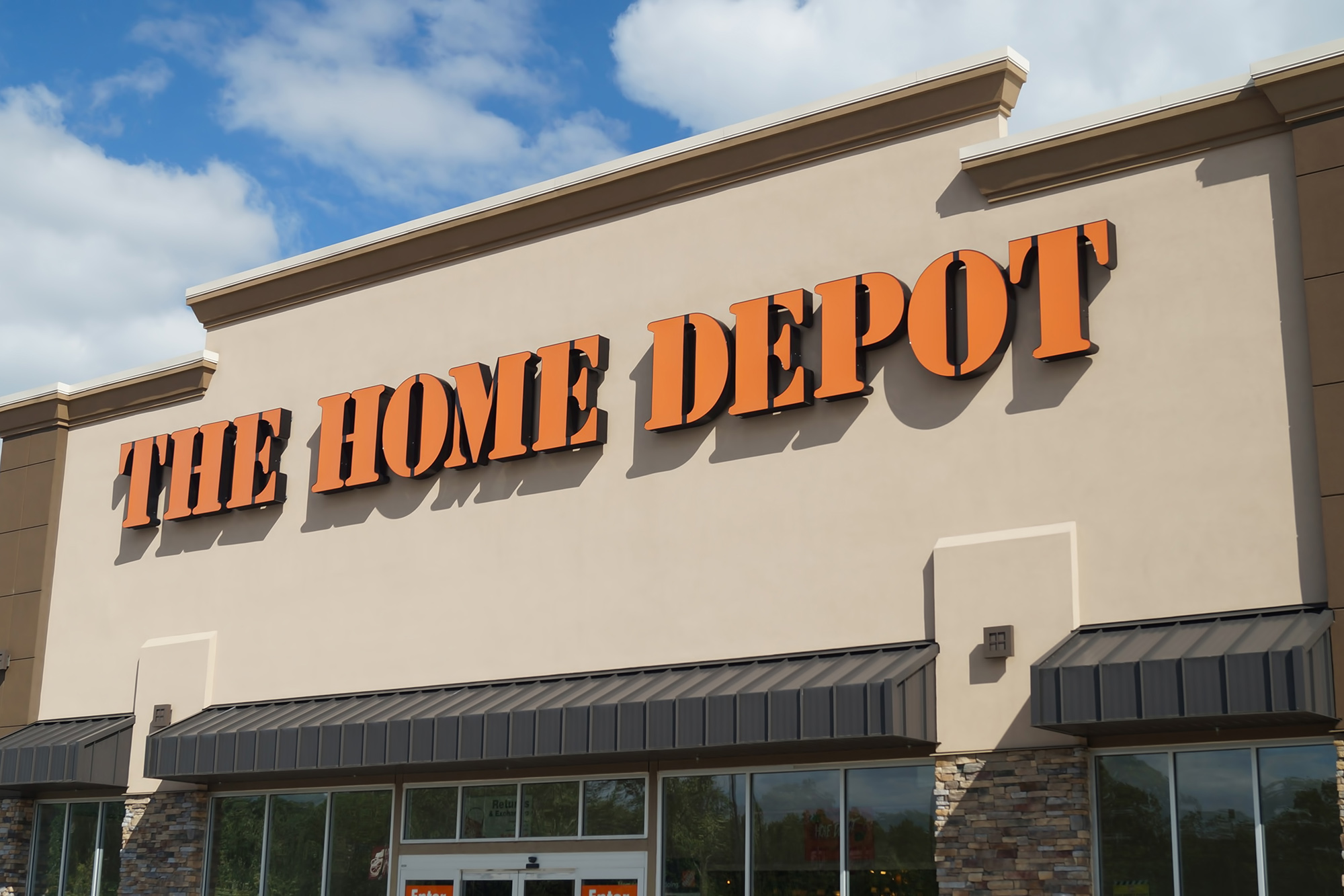 A Home Depot store