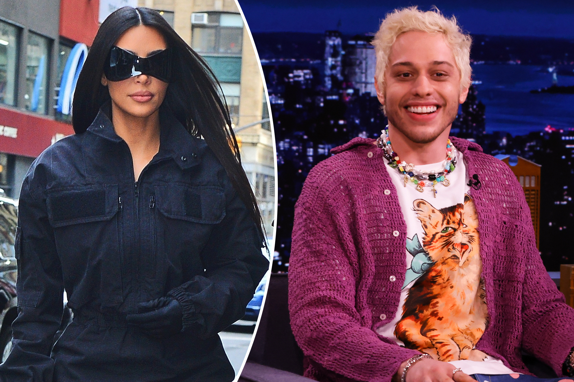 Kim Kardashian and Pete Davidson