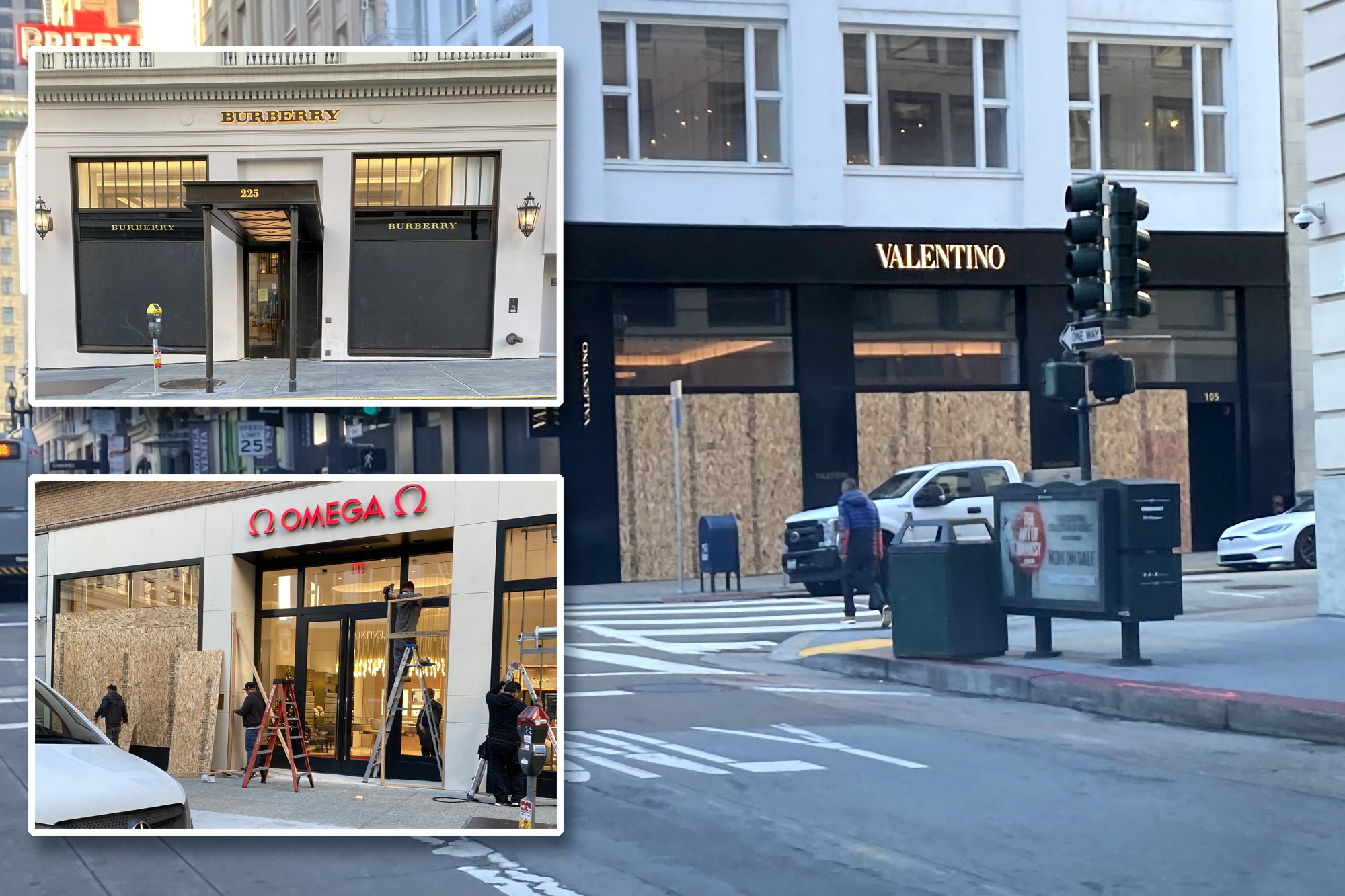 How looting turned the most upscale segment of San Francisco into a ghost town