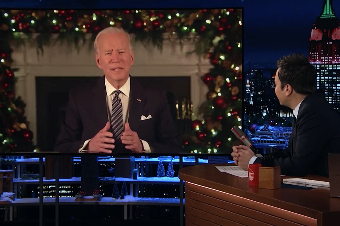 President Biden Blames Trumpism For Grievous Division In Politics On Jimmy Fallon’s ‘Tonight Explain’