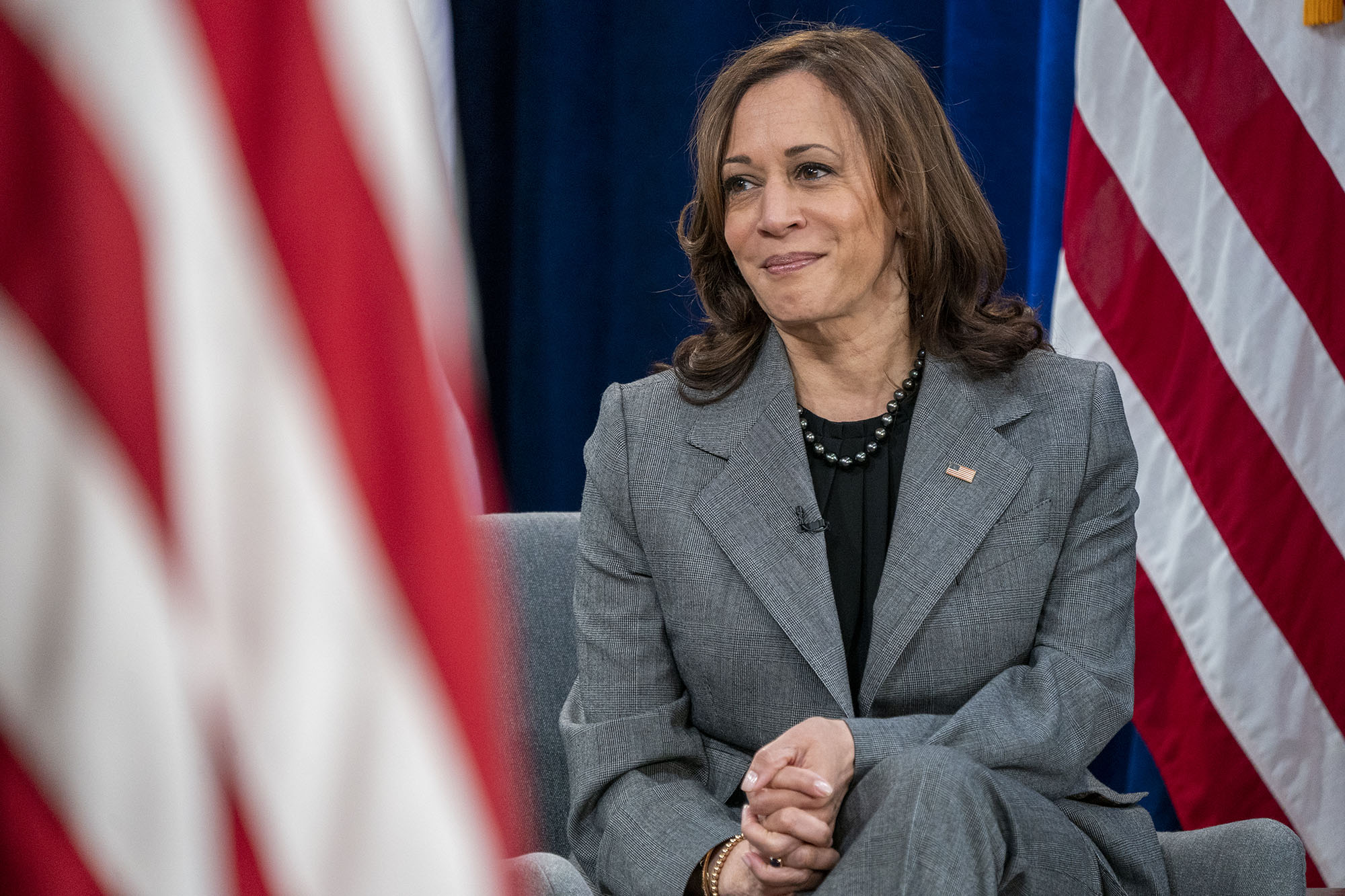 VP Kamala Harris says ‘ridiculous’ headlines received’t distract her