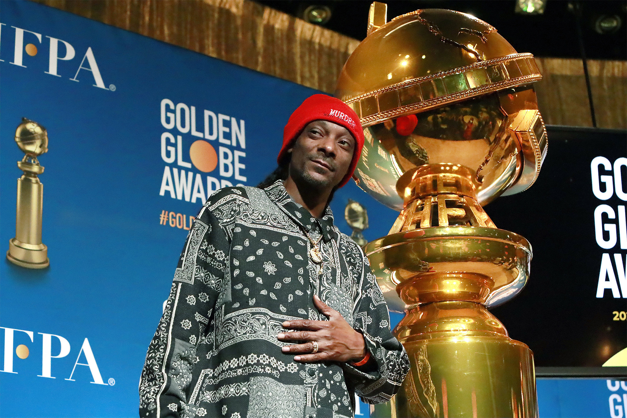 Snoop Dogg is ‘pure comedy’ mispronouncing names on the Golden Globes