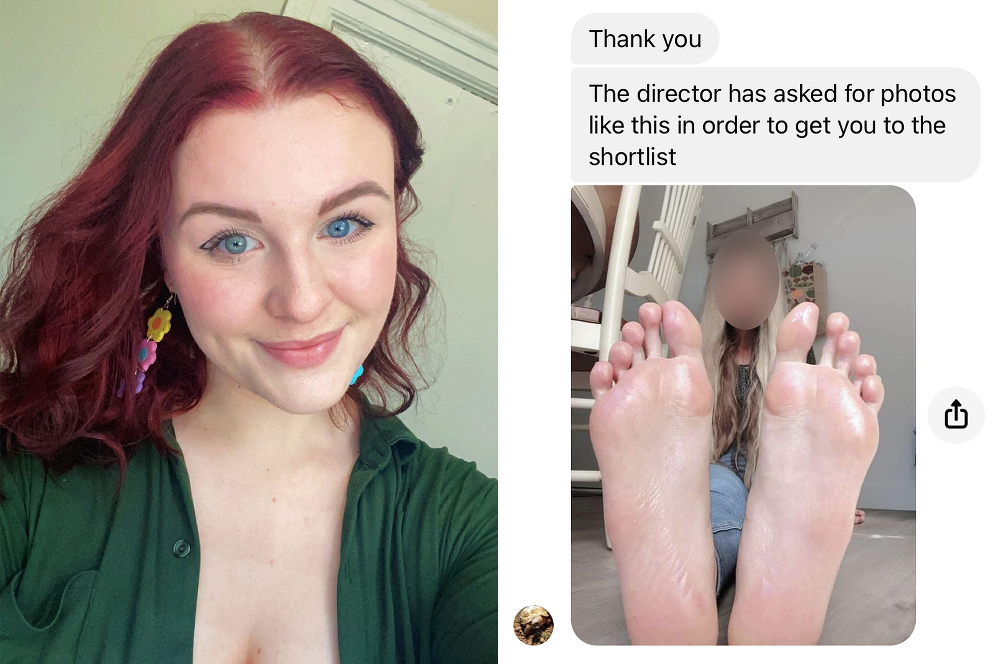 Actress exposes foot fetish ‘gallop’ after kinky ‘sham’ auditions