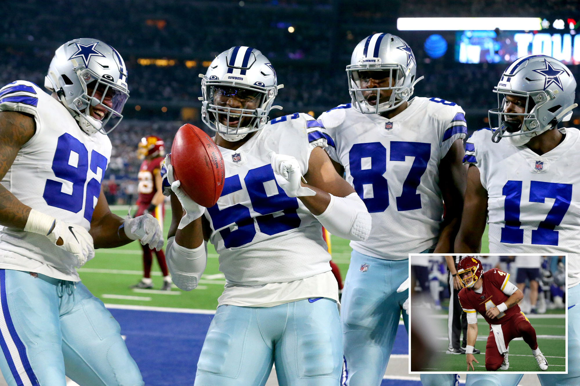 Cowboys humiliate Washington Football Team moments after clinching NFC East