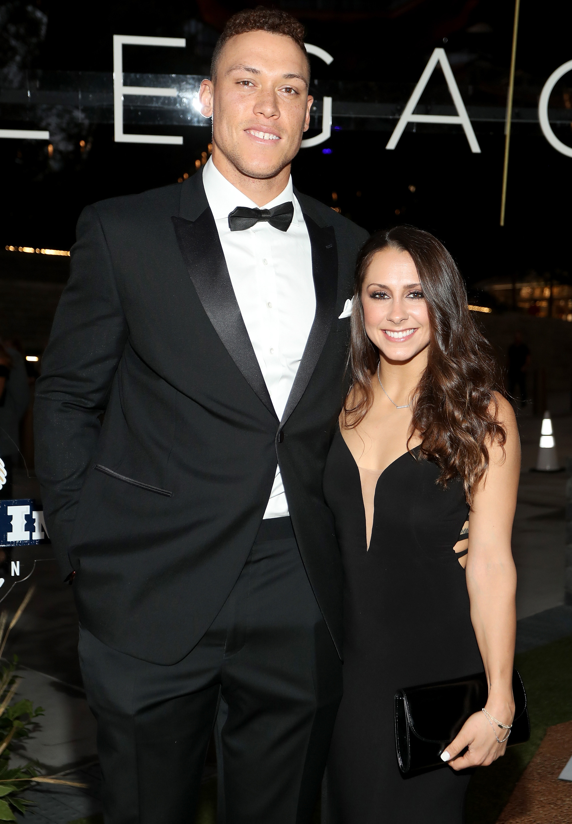 Aaron Judge and Samantha Bracksieck in September 2019.