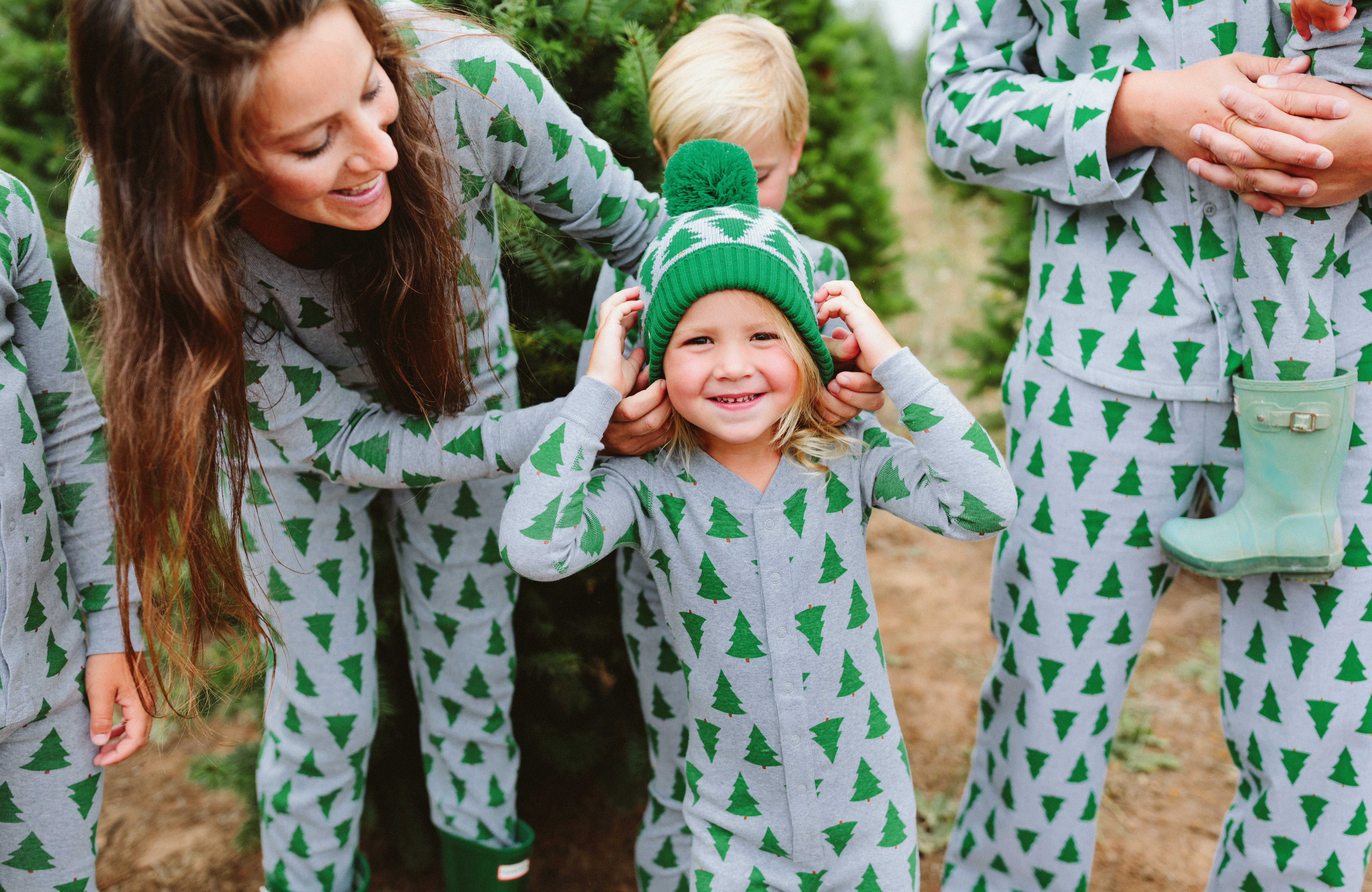 Hanna Andersson Christmas Tree PJs