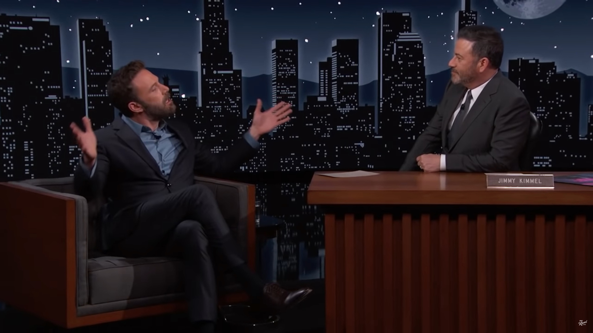 Ben Affleck and Jimmy Kimmel