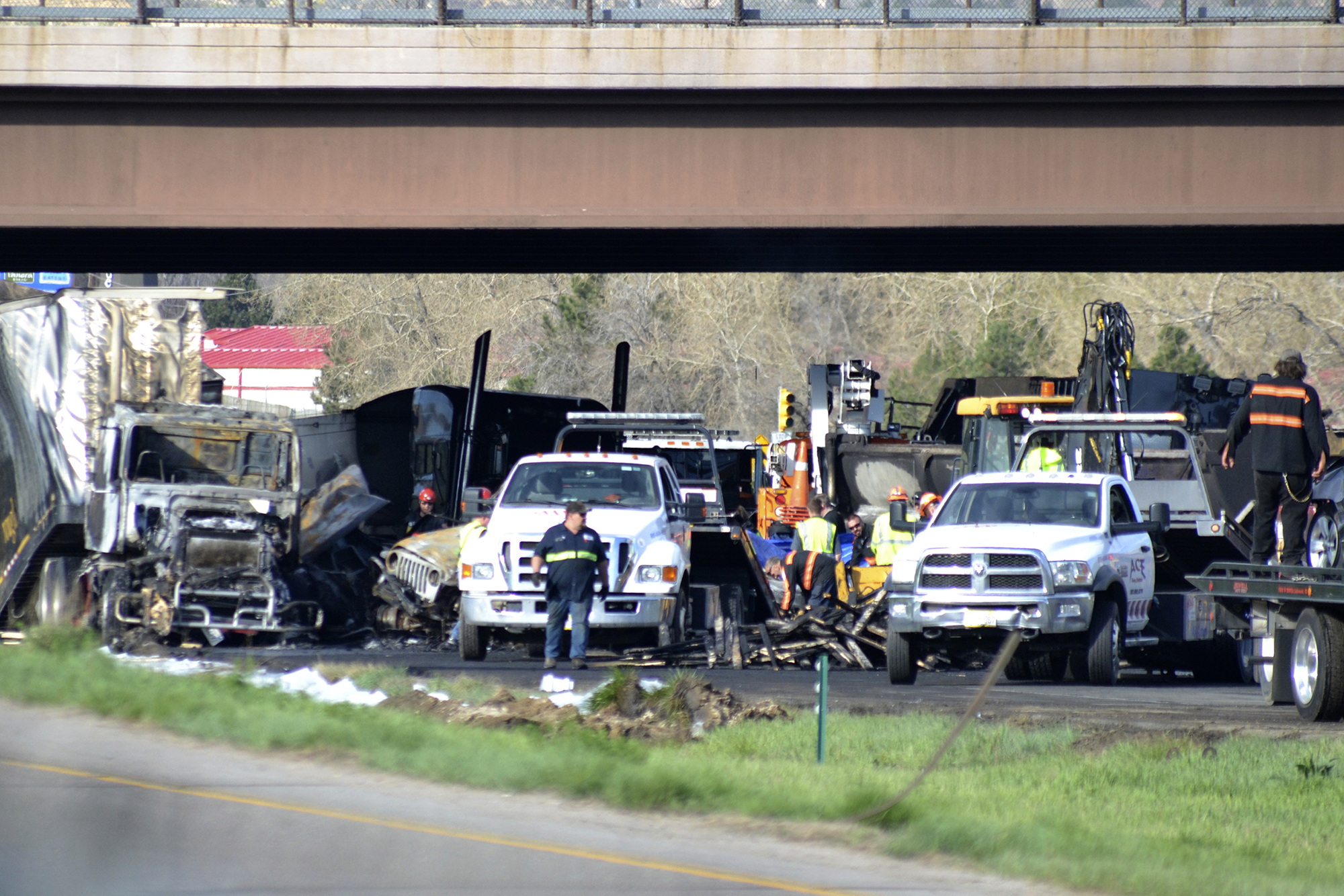truck crash Colorado 
