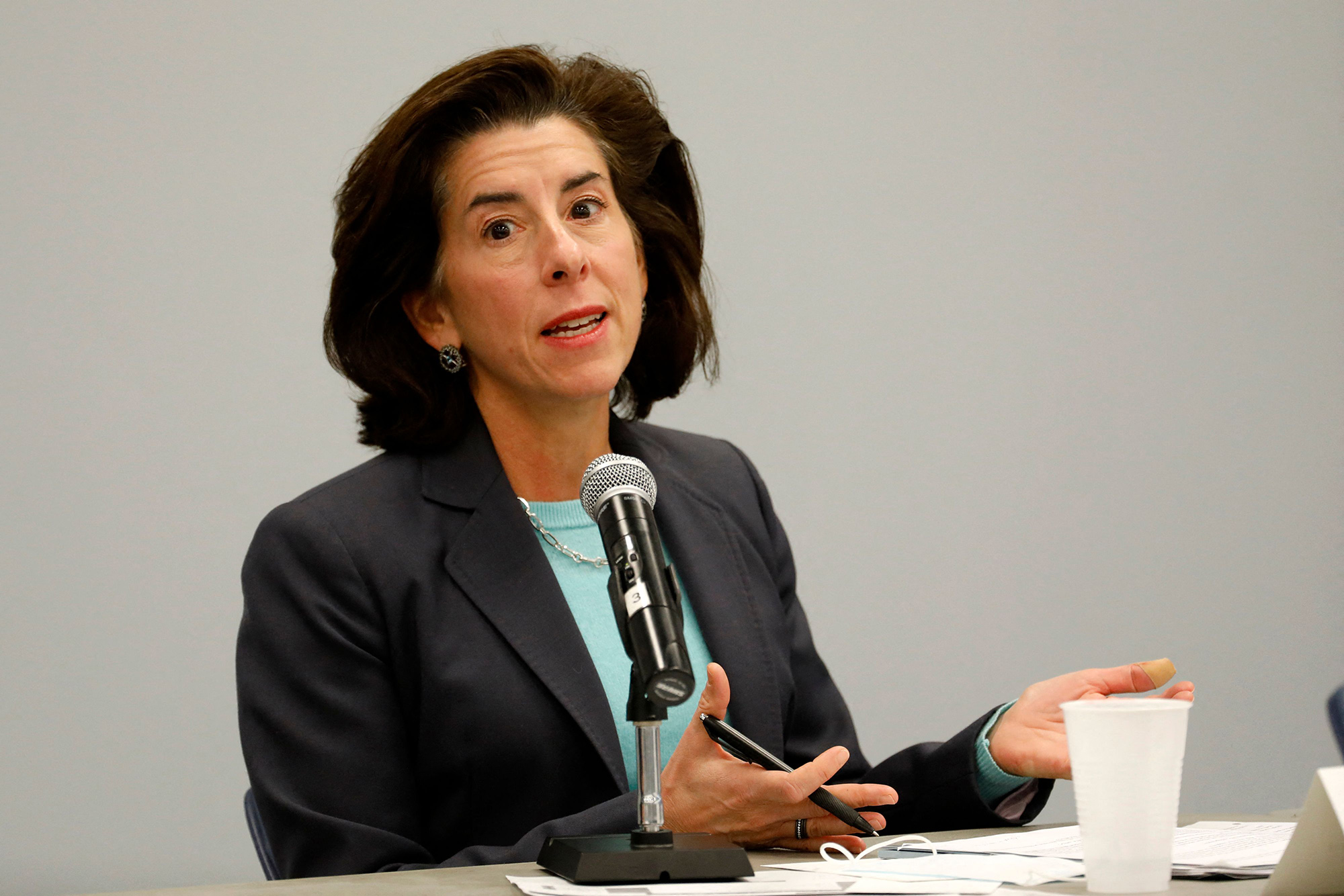 US Commerce Secretary Gina Raimondo