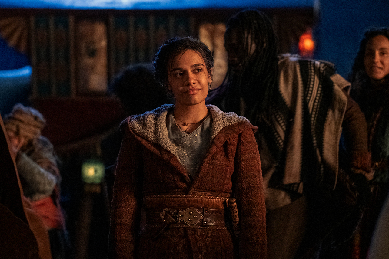 Egwene with the Tinkers in The Wheel of Time