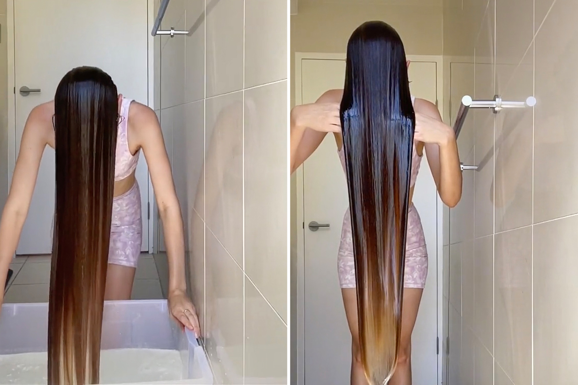 The real-life Rapunzel has revealed when to comb your hair to avoid breakage.