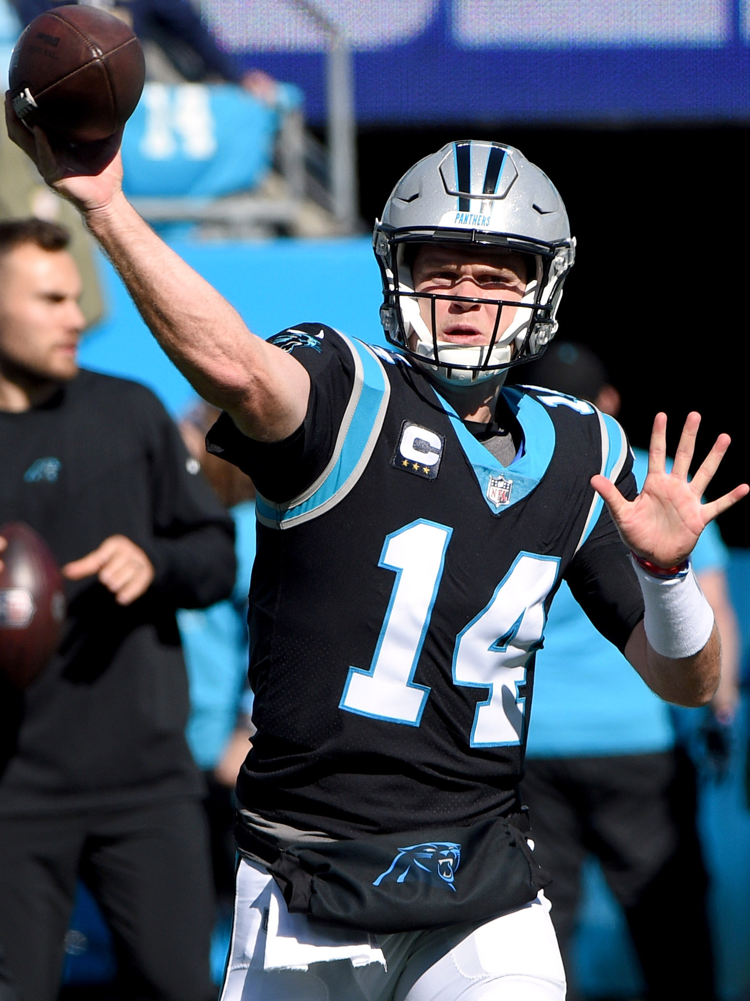 Sam Darnold is on the Panthers now