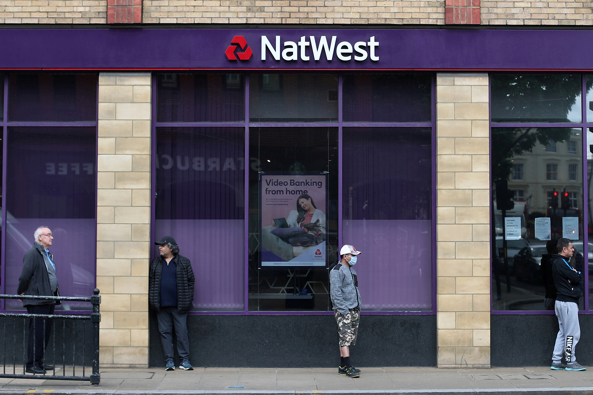 Exterior of a NatWest bank