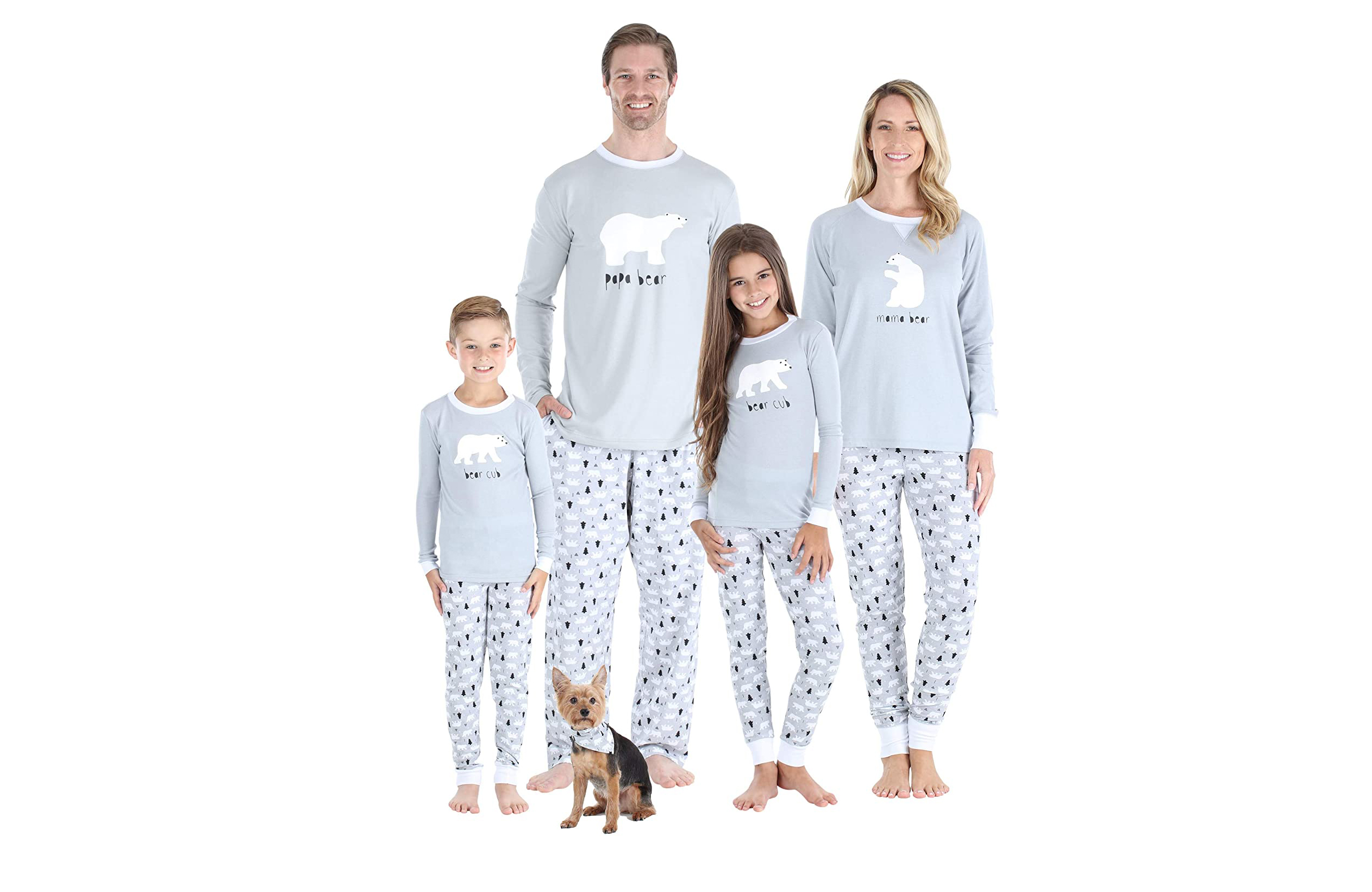 Polar Bear matching family pjs