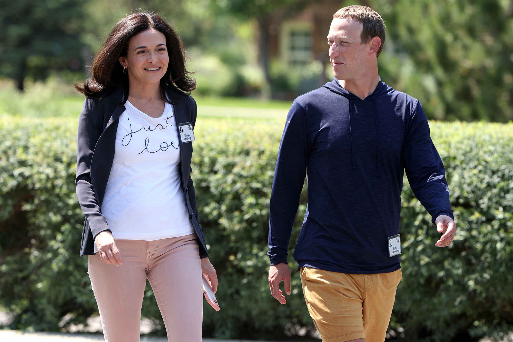 Mark Zuckerberg and Sheryl Sandberg