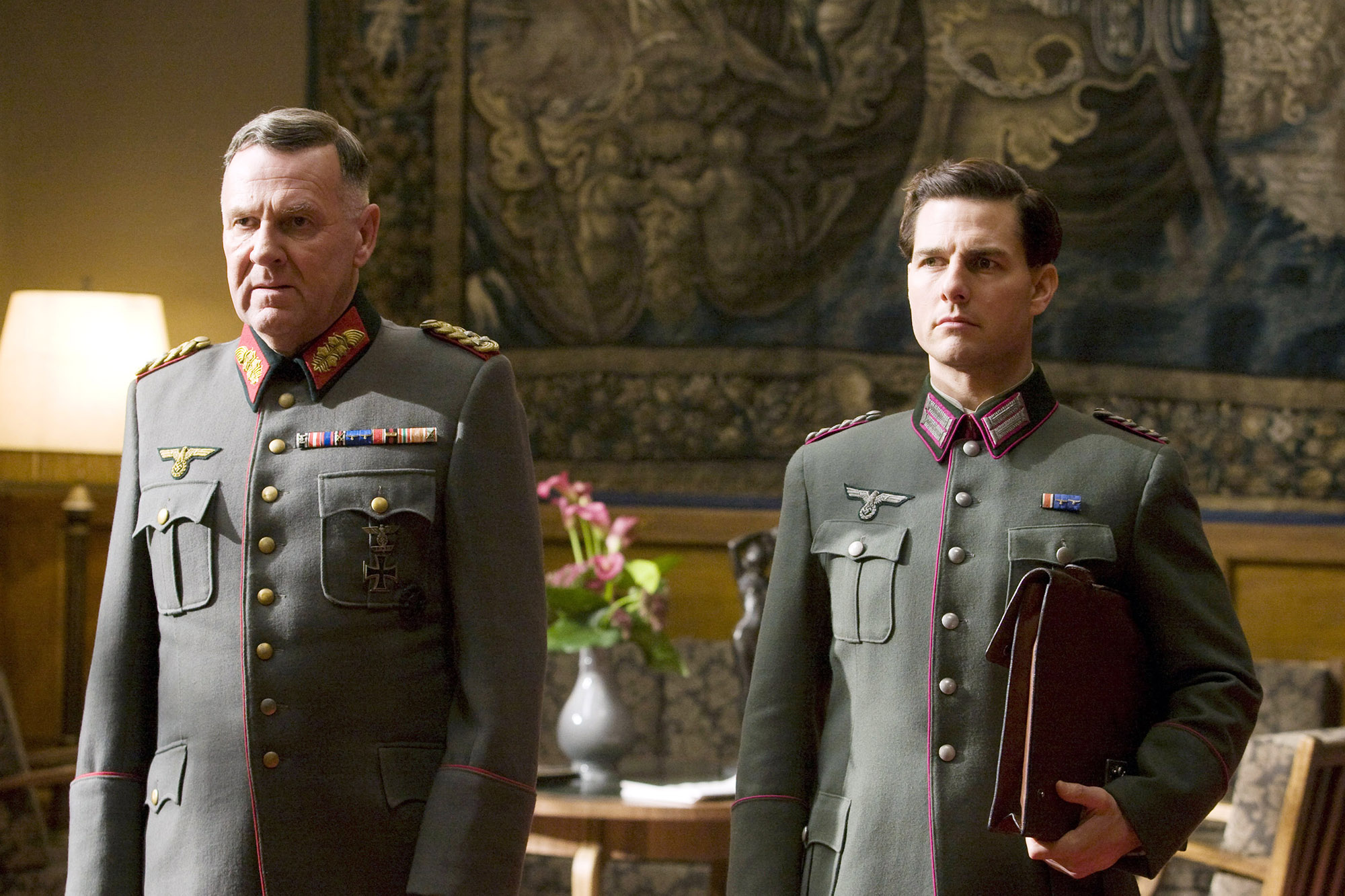 Okerson got Tom Cruise (right) in shape for his role in,