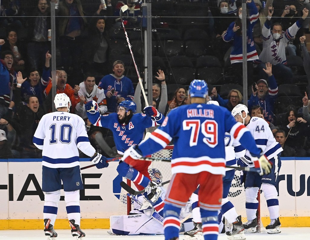 Mika Zibanejad’s hat trick leads Rangers to one other elevate over Lightning