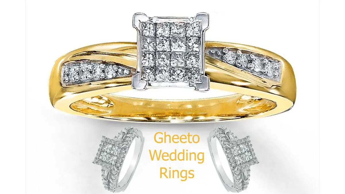 Ghetto Wedding rings